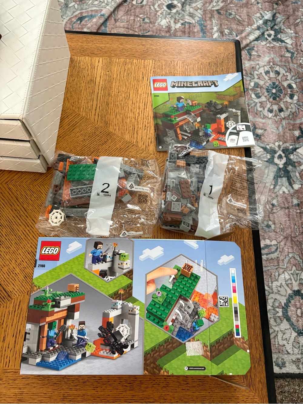 LEGO Minecraft The Abandoned Mine Building Toy, 21166 Zombie Cave